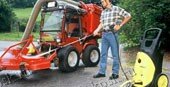Аппараты Karcher среднего класса предназначены для ежедневной очистки оборудования, транспортных средств и производственных территорий