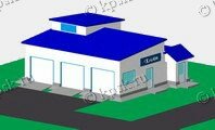 Станция мойки легковых автомобилей на 3 поста, 120 м2